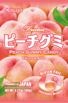 Peach flavor package image