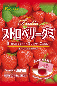 Strawberry flavor package image