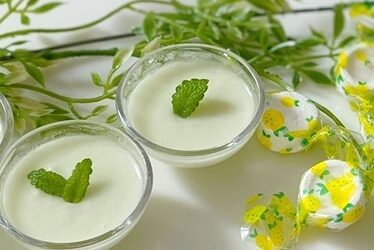 ラムネがフランスのお菓子風に変身 ラムネのブランマンジェ風 おかしなくらいおかし好き
