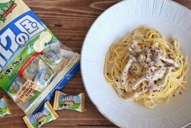 子供の笑顔があふれる 優しい甘さの ミルクの国 で作るクリームパスタ おかしなくらいおかし好き