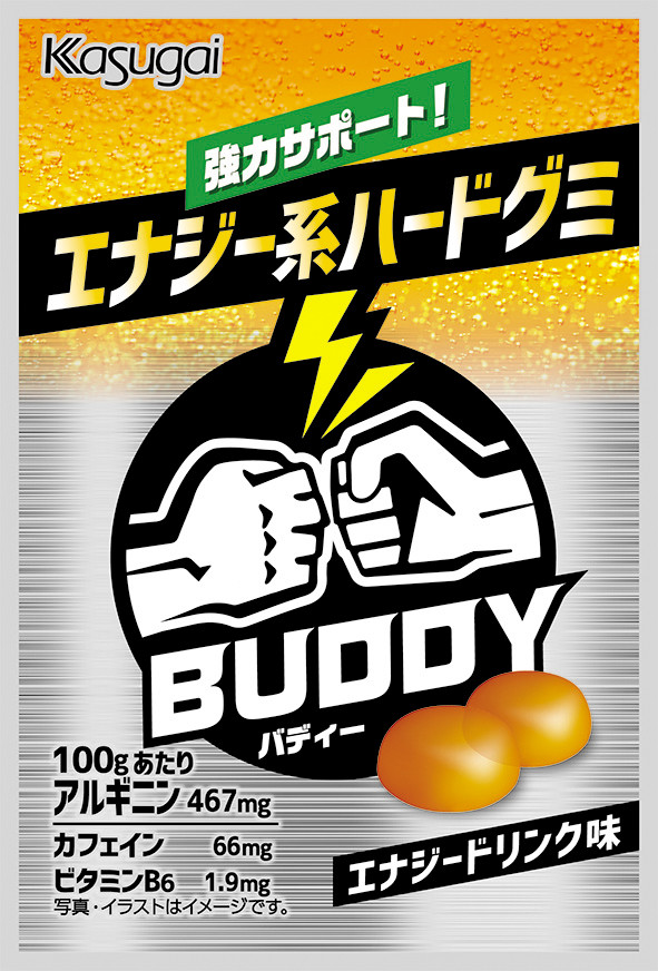 Buddy エナジードリンク味 春日井製菓
