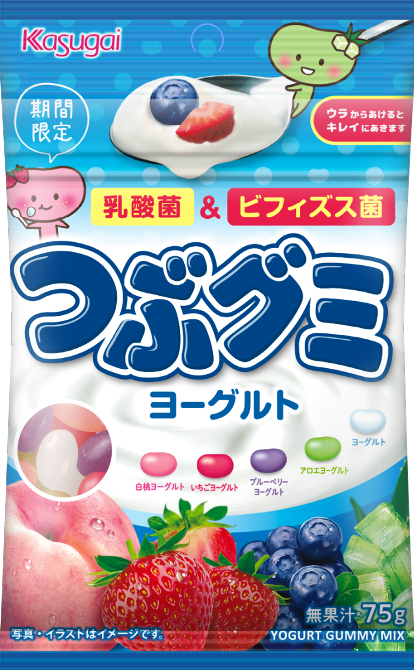 つぶグミヨーグルト