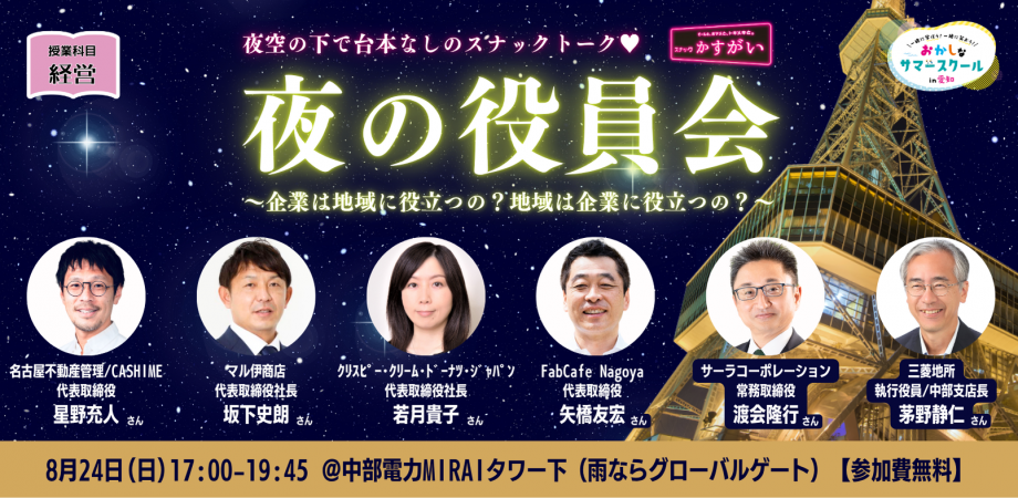 夜の役員会