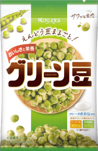 春日井製菓 - 商品一覧 - 豆菓子 - グリーン豆