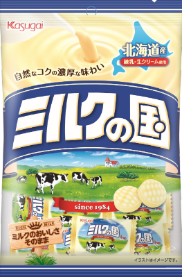 春日井製菓 - 商品一覧 - キャンディ - ミルクの国 飴 キャンディ