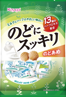春日井製菓 - 商品一覧 - キャンディ - のどにスッキリ